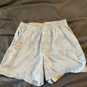 Gray Casual Shorts